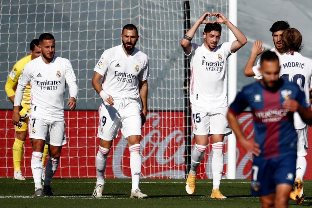 Il Real Madrid vince contro il Huesca. EFE