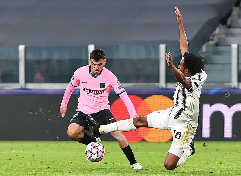 Pedri will be out for several days. EFE