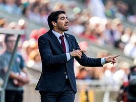 Abel Ferreira concedeu entrevista após derrota para o Flamengo. EFE/Octavio Passos/Arquivo