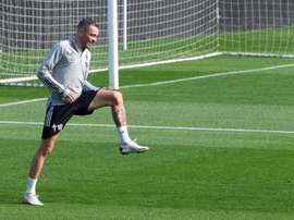 Aspas regresa a la lista y espera el alta. EFE