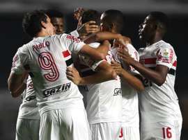 São Paulo pode ser líder pela primeira vez na edição de 2020 do Brasileirão. EFE/Fernando Bizerra