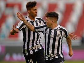 Soteldo é um dos destaques do Santos na temporada. EFE/Rodrigo Buendía