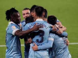 El Celta goleó al Cádiz en Balaídos. EFE