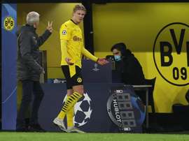 Raiola no se interpondría en el posible fichaje de Haaland por el City. EFE/EPA