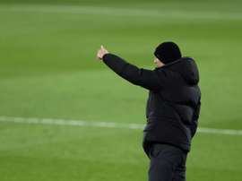 Zidane, el que menos cambios realiza. EFE/Archivo