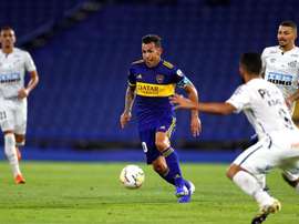 Jogador do Boca se desculpa por derrota para o Santos. EFE/Agustín Marcarian
