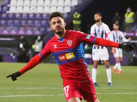 Josan se marchó decepcionado con el empate. EFE/R. García