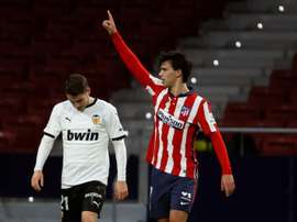 El Atlético vuela hacia LaLiga. EFE/Ballesteros