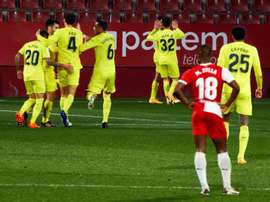 El Villarreal sufrió y ganó por la mínima al Girona. EFE