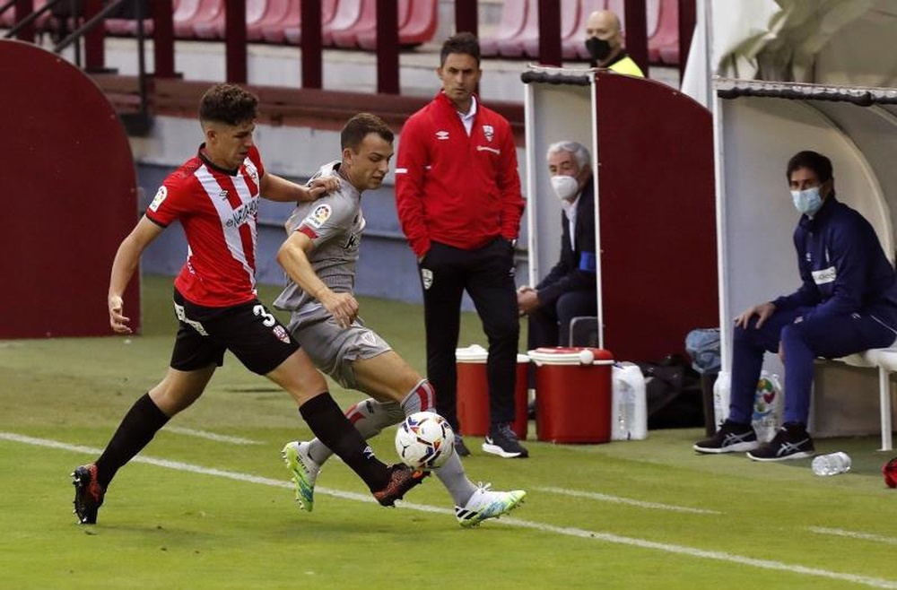 Iñigo Vicente podría salir del Athletic Club. EFE