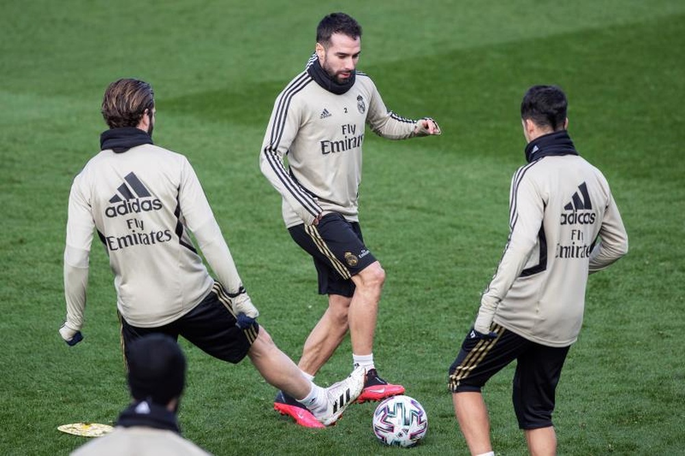 El Real Madrid piensa en el 'Clásico' tras vencer al Liverpool. EFE/Archivo