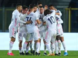 Service minimum pour le Real Madrid face à l'Atalanta. EFE