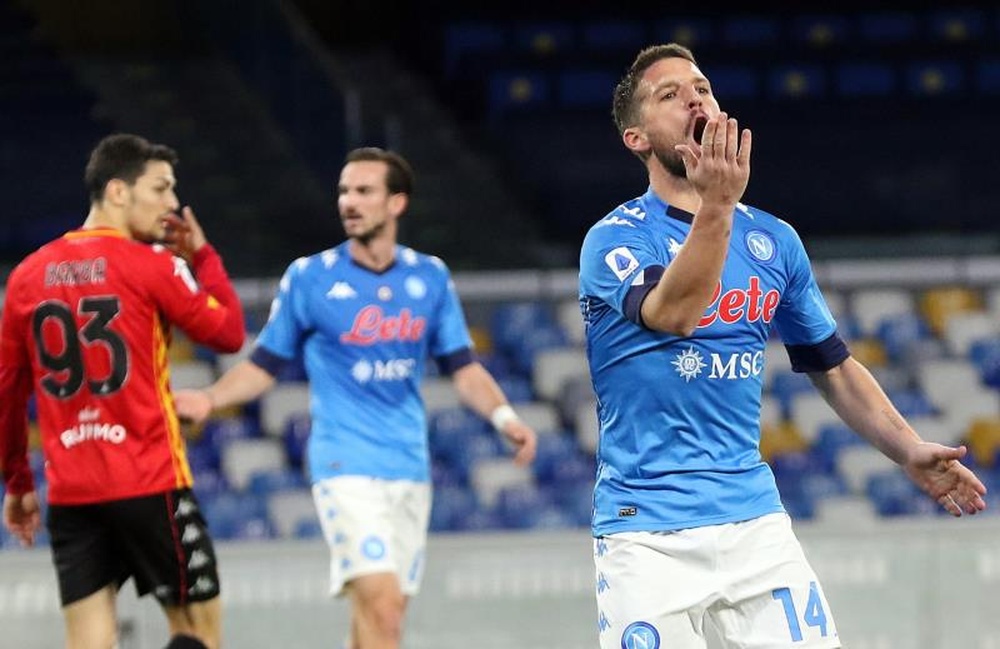 Il Napoli supera il Benevento. EFE