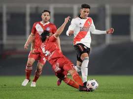 River y Argentinos empataron. EFE
