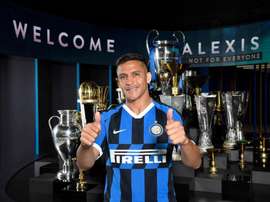 Conte le pide al Inter la continuidad de Alexis Sánchez. Twitter/Inter