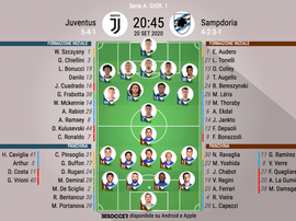 Sigue el directo del Juventus-Sampdoria. AFP