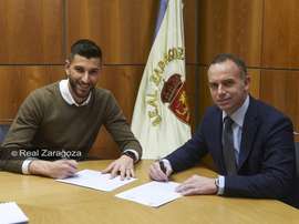 El guardameta es el suplente de Cristian Álvarez. RealZaragoza