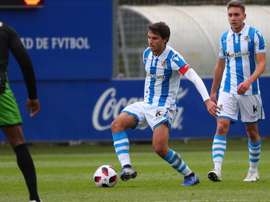 Guevara irrumpió hace poco en el primer equipo. RealSociedad