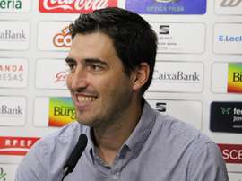 Iraola no está conforme con la asimetría del calendario. CDMirandés