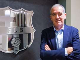 Andreu Plaza continuará en el Barcelona. Twitter/FCBfutbolsala