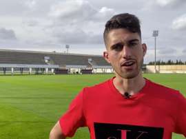 Ángel Moreno se despidió de los blancos. Captura/Twitter/AlbaceteBPSAD