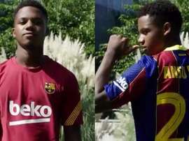 Ansu Fati lucirá su nuevo dorsal contra el Villarreal. Captura/Twitter/FCBarcelona_es