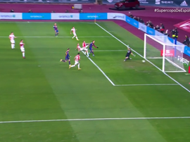 Griezmann acercó el título con su doblete. Captura/Vamos