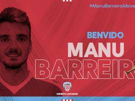 Barreiro ya es del Lugo. Twitter/cdeportivolugo