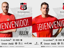 Julen Monreal y Pablo Morgado, nuevos fichajes de La Nucía. CFLaNucía
