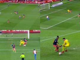 Un fallo grosero. Captura/beINSports