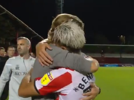 El Brentford está en la final del 'play off'. Captura/DAZN