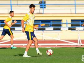 Borja Domínguez jugará en el Pontevedra hasta final de curso. ADAlcorcón