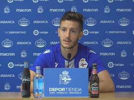 Galán sabe que para Anquela es especial. Twitter/RCDeportivo