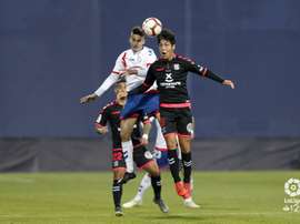Borja Lasso no estará ante el Lugo. LaLiga