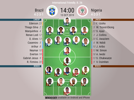 Brazil v Nigeria! EFE/Wallace Woon/Archivo
