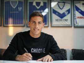 El Mallorca ficha a Braian Cufré. Twitter/Velez