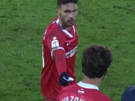 El 'Mudo' rechazó el brazalete de capitán. Captura/DAZN
