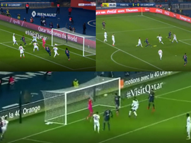 8 goles entre los tres jugadores. Captura/beINSports