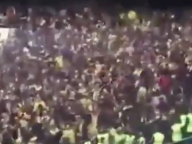 Un muerto y 245 heridos en un partido de la Liga Iraní. Captura/Ralifuatduatepe