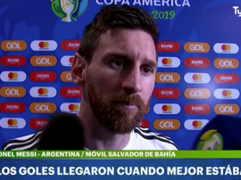 Messi cree que Argentina mereció más. Captura/TyCSports