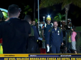 Brasil llegó a Salvador de Bahía en busca de los cuartos. Captura/FOXSports