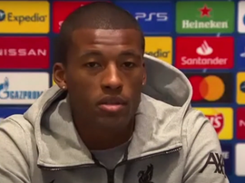 Wijnaldum se pronunció sobre el entradón a Pickford a Van Dijk. Captura