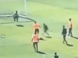 Vaya golazo de Marcelo Flores. Captura