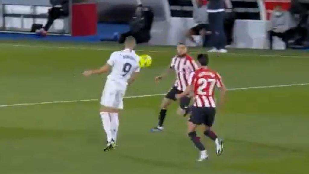 Benzema, like his former teammate Cristiano: ‘espaldinha’ of a lot of quality