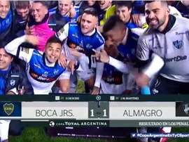 El 'infiltrado' fan de River que formó parte del desastre de Boca. Captura/TotalArgentina