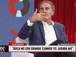 Ruggeri contó su anécdota con la 'barra' de Boca. Captura/ESPN