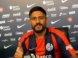 Ramón Arias, el undécimo refuerzo para Pizzi. Captura/SanLorenzoTV
