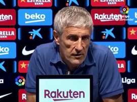 La frase de Setién tras el derbi que encendió al eterno rival. Captura/LaLiga