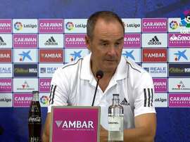 Víctor Fernández pidió más efectividad. Captura/LaLiga