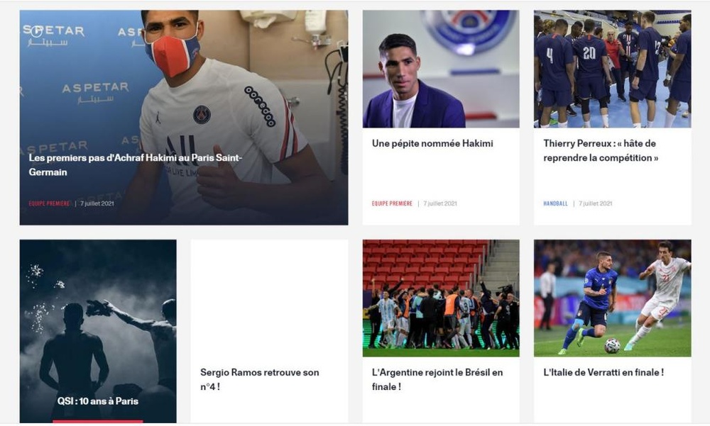 El PSG publicó por error el fichaje de Ramos. PSG_Inside